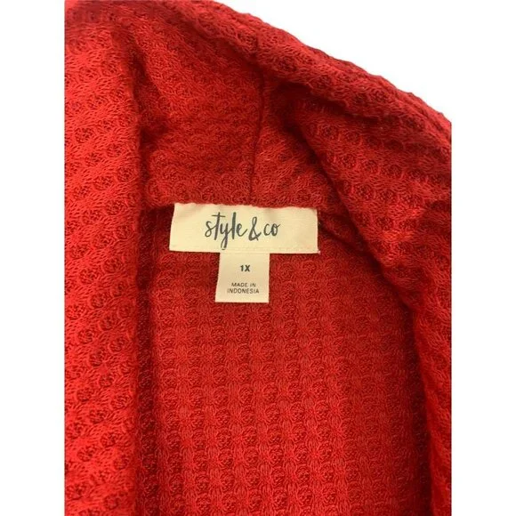 Style & CO Women's Cowl Neck Top - Picture 3 of 7